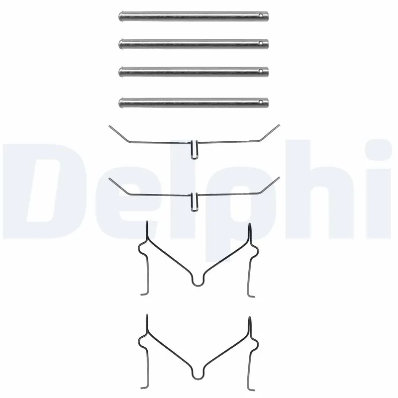 DELPHI Accessory Kit, disc brake pad LX0182
