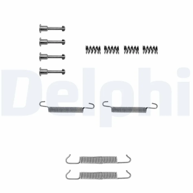 DELPHI Kit accessori, Ganasce freno stazionamento LY1042