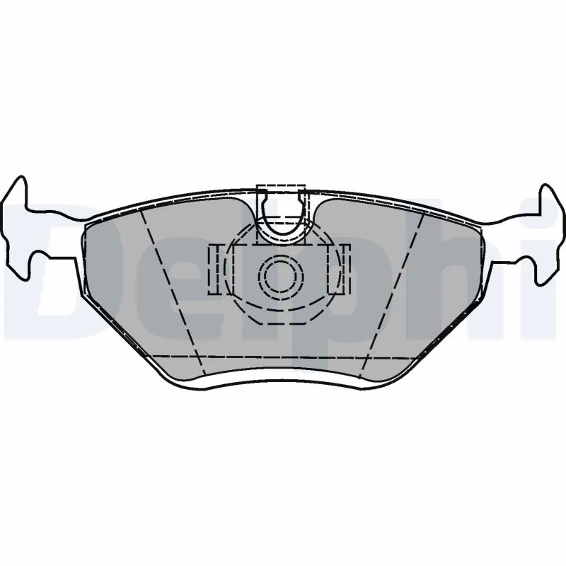 DELPHI Brake Pad Set, disc brake LP1423