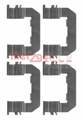 METZGER Set Aksesori, Pad Brek Cakera 109-1719