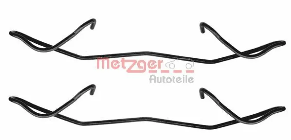 METZGER Kit accessori, Pastiglia freno 109-1180