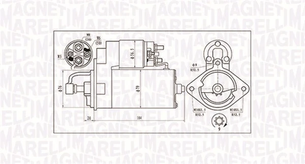 MAGNETI MARELLI Starter 063720984010