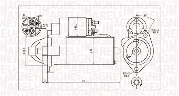 MAGNETI MARELLI 起动机 063720624010